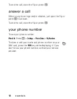 Preview for 14 page of Motorola V176 Owner'S Manual