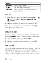 Preview for 34 page of Motorola V176 Owner'S Manual