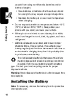 Предварительный просмотр 16 страницы Motorola V180 Manual