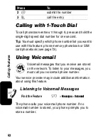 Preview for 64 page of Motorola V180 Manual