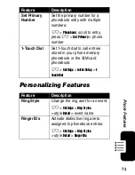 Preview for 75 page of Motorola V180 Manual