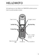 Preview for 3 page of Motorola V186 Owner'S Manual