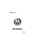 Предварительный просмотр 1 страницы Motorola V188 Owner'S Manual