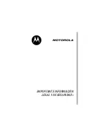 Предварительный просмотр 221 страницы Motorola V188 Owner'S Manual