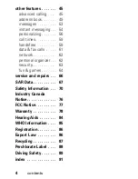 Preview for 6 page of Motorola V190 User Manual