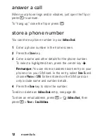 Preview for 14 page of Motorola V190 User Manual