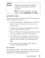 Preview for 17 page of Motorola V190 User Manual