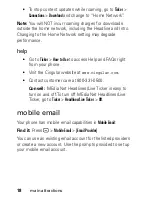 Preview for 20 page of Motorola V190 User Manual