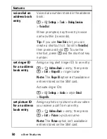 Preview for 52 page of Motorola V190 User Manual