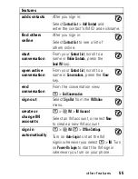 Preview for 57 page of Motorola V190 User Manual