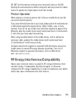 Preview for 73 page of Motorola V190 User Manual