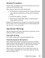 Preview for 75 page of Motorola V190 User Manual