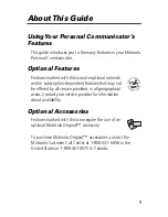 Preview for 9 page of Motorola V200 Manual