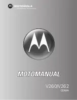 Motorola V260 Owner'S Manual preview