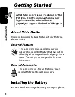 Preview for 10 page of Motorola V260 Owner'S Manual