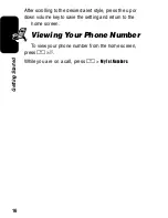 Preview for 18 page of Motorola V260 Owner'S Manual