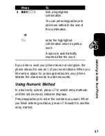 Preview for 39 page of Motorola V260 Owner'S Manual