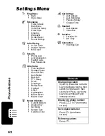 Preview for 64 page of Motorola V260 Owner'S Manual