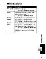 Preview for 77 page of Motorola V260 Owner'S Manual