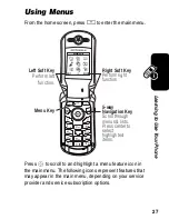 Предварительный просмотр 29 страницы Motorola V276 Start Here Manual