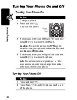 Preview for 24 page of Motorola V290 Start Here Manual