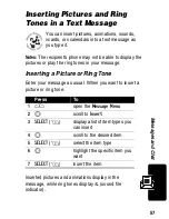 Preview for 59 page of Motorola V290 Start Here Manual