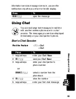 Preview for 67 page of Motorola V290 Start Here Manual