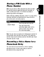 Preview for 75 page of Motorola V290 Start Here Manual