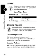 Preview for 128 page of Motorola V290 Start Here Manual