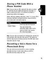 Preview for 75 page of Motorola V291 Start Here Manual