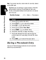 Preview for 76 page of Motorola V291 Start Here Manual