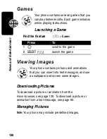 Preview for 128 page of Motorola V291 Start Here Manual