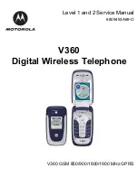 Preview for 1 page of Motorola V360 Service Manual