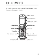 Preview for 3 page of Motorola V360 User Manual