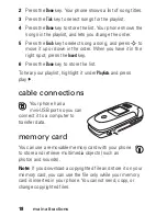 Preview for 20 page of Motorola V360 User Manual