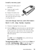 Preview for 21 page of Motorola V360 User Manual