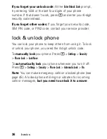 Preview for 38 page of Motorola V360 User Manual