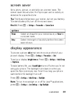 Preview for 41 page of Motorola V360 User Manual