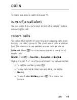 Preview for 43 page of Motorola V360 User Manual