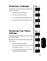 Предварительный просмотр 99 страницы Motorola V3620 Manual