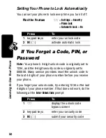 Preview for 52 page of Motorola V400 Start Here Manual