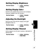 Preview for 59 page of Motorola V400 Start Here Manual