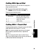 Preview for 67 page of Motorola V400 Start Here Manual