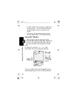 Предварительный просмотр 44 страницы Motorola V500 - Cell Phone 5 MB User Manual