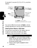 Preview for 46 page of Motorola V550 User Manual