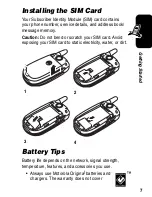 Preview for 9 page of Motorola V551 Start Here Manual