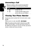 Preview for 14 page of Motorola V551 Start Here Manual