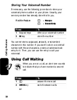 Preview for 60 page of Motorola V551 Start Here Manual