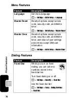 Preview for 72 page of Motorola V551 Start Here Manual