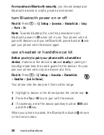 Preview for 26 page of Motorola V557 User Manual